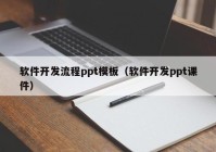 软件开发流程ppt模板（软件开发ppt课件）